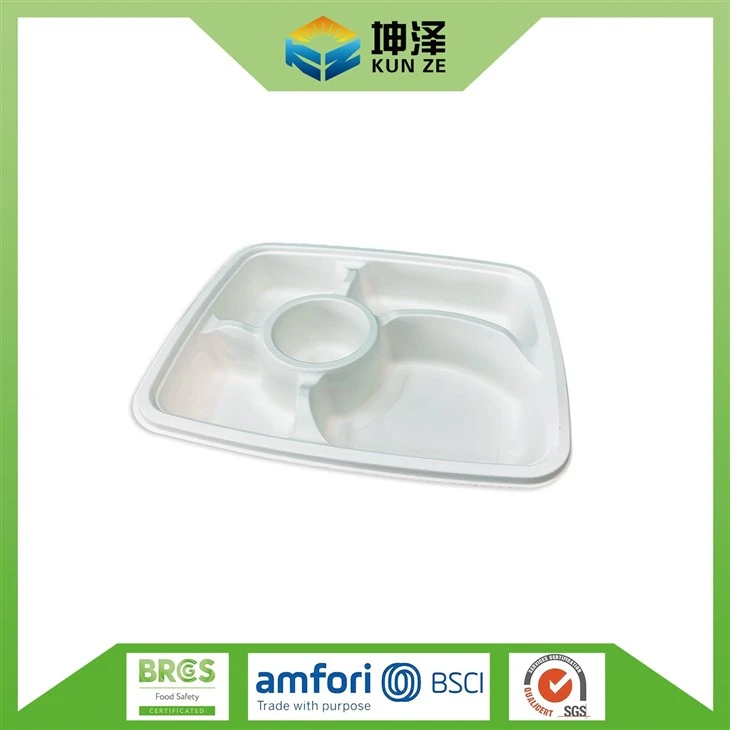 Five Compartment Food Trays