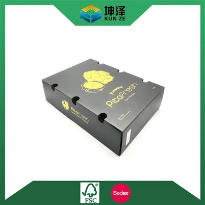 صناديق الفاكهة المموجة