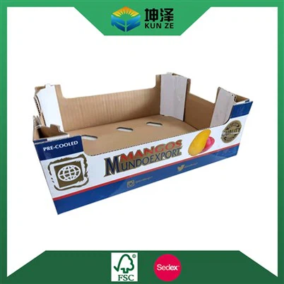 علبة كرتون مانجو