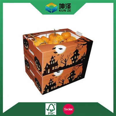 صناديق شحن اليقطين